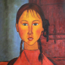 Girl with Braids - Amedeo Modigliani